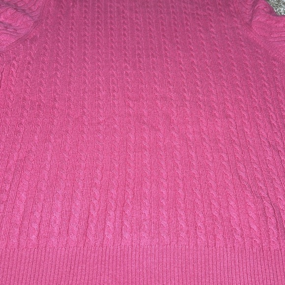 Charters Club 100% 2-PLY Cashmere Turtleneck Sweater Cable knit - Picture 5 of 5